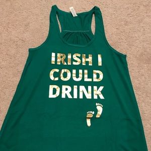 Racerback tank top